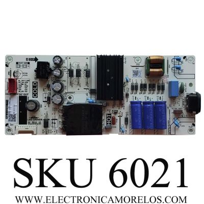 FUENTE DE PODER PARA TV TCL / NUMERO DE PARTE 30102-00016 / PW.A100W2.771 / 4147 / 22120631 / 20221220 / PANEL LVU550NDEL CS9W90 / MODELOS 55S454 / 55S450G